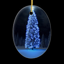 Blue Christmas/Season of Light ornaments