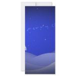 Blue Christmas Tree rack cards