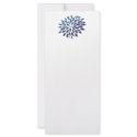 Blue Chrysanthemum rack cards