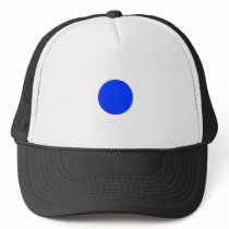 Blue Circle Square CircleTrans-3 The MUSEUM Zazzle Trucker Hats