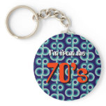Blue circles I'm from the 70's button