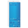Blue Circles Personalized Rack Card