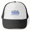 Blue Class of 2009 hats