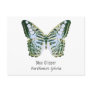 Blue Clipper with Name Postcards