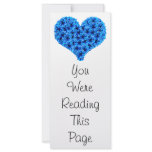 Blue Cockades Bookmark Template