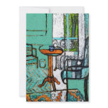 Blue Coffee Cup, Matisse Style invitations