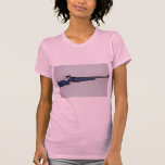 Blue colour Target rifle T-shirts