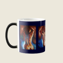 Blue Contour I mugs
