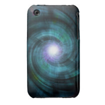 Blue Cosmic Twirl Case-mate Iphone 3 Cases