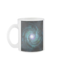 Blue Cosmic Twirl Coffee Mugs