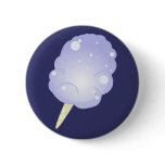 Blue Cotton Candy buttons
