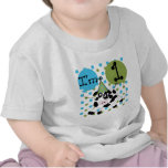 Blue Cow 1st Birthday Tshirts and Gifts