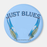 Blue Crab Claws-Just Blues Fridge Magnet