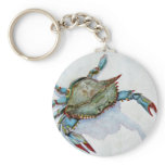 blue crab key chain