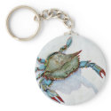 blue crab keychains