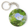 Blue Creeping Speedwell Blooms Key Chains