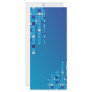 Blue Cubes Custom Rack Card