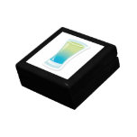 Blue Curacao shotglass Gift Boxes