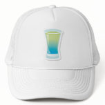 Blue Curacao shotglass Hat