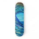 Blue curl skateboards