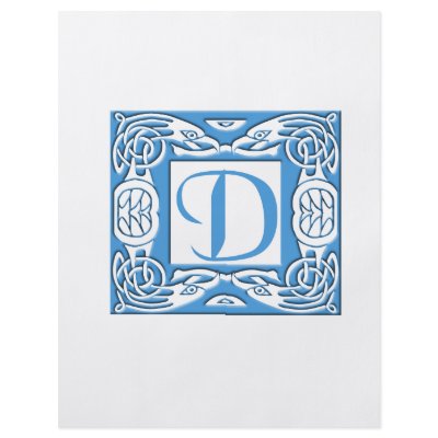 Blue D Full Color Flyer by Bridesmaid686
