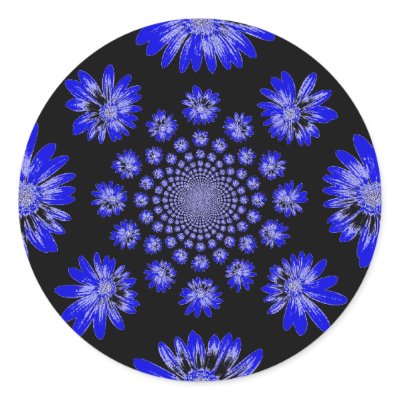 Blue Daisies sticker by ggbythebay
