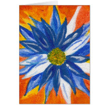 Blue Daisy Cards