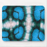 Blue Daisy Hearts Mousepad