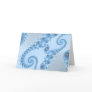 Blue Dance Greetings Card