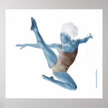 Blue Dancer Posters