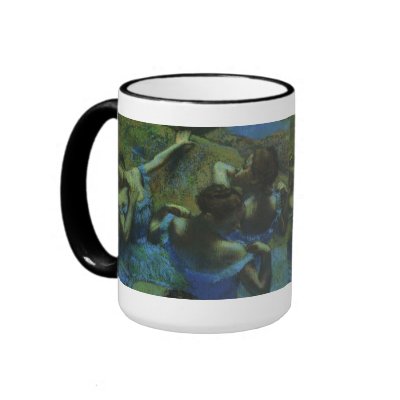 Blue Dancers by Edgar Degas Mugs by MasterpieceCafe