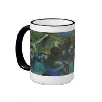 Blue Dancers by Edgar Degas Mugs