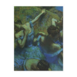 Blue Dancers by Edgar Degas Post Cards