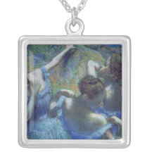 Blue Dancers, c.1899 Custom Necklace