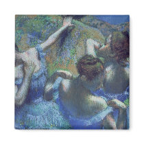 Blue Dancers, c.1899 Fridge Magnets