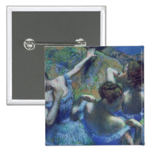 Blue Dancers, c.1899 Pinback Buttons