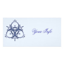 Blue Delft Biohazard