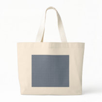 Blue Denim Bubbles Canvas Bag
