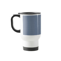 Blue Denim Bubbles Mugs