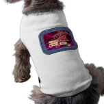 Blue Denim Frame Template Pet Shirt