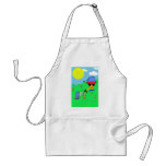 Blue Design Colors - Add Your Own Text Aprons