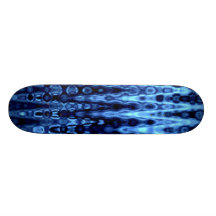 Blue Design Skateboard