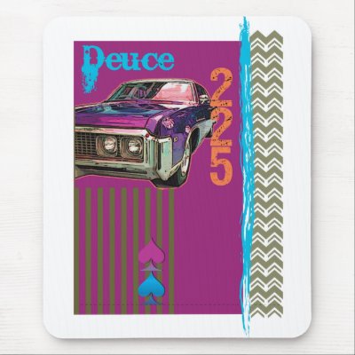 Blue Deuce Mouse Pads by trash_