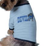 Blue Devil pet clothing