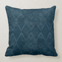 blue diamond American MoJo Throw Pillows