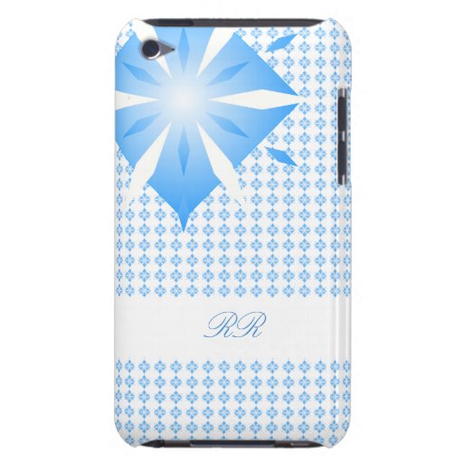Blue Diamond Shape iPod Touch CaseMate case