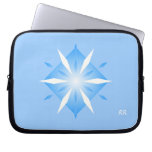 Blue Diamond Shape Neoprene Laptop Sleeve