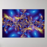 Blue diamonds posters
