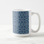 Blue Digital Art Abstract mugs