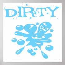 Blue Dirty Blotch